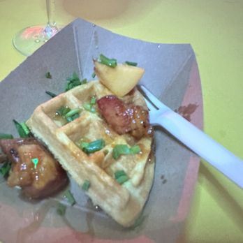 SOBEWFF BACARDĺ Beach Carnival - Pork Belly Burnt ends and waffle from Betty's BBQ - Festivals Near Me - Miami Beach, Florida SOBEWFF BACARDĺ Beach Carnival - Pork Belly Burnt ends and waffle from Betty's BBQ - Festivals Near Me - Miami Beach, Florida