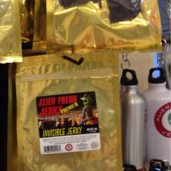 Alien Fresh Jerky - is this part of the $8 or 3/$20 deal?! - Meat Shops Near Me - Baker, California Alien Fresh Jerky - is this part of the $8 or 3/$20 deal?! - Meat Shops Near Me - Baker, California