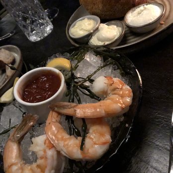 Arnette's Chop Shop - Shrimp cocktail and Bread service - Steakhouses Near Me - Brookhaven, Georgia