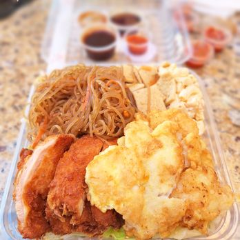 Umma's K-BBQ - Chicken Katsu and Fish Jun Combo - Korean Near Me - Lake Forest, California Umma's K-BBQ - Chicken Katsu and Fish Jun Combo - Korean Near Me - Lake Forest, California