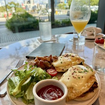 Predalina - Crab Egg Benedict - Mediterranean Near Me - Tampa, Florida