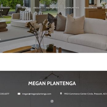 Agent Image - Website meganplantenga.com created by Agent Image - Web Design Near Me - El Segundo, California