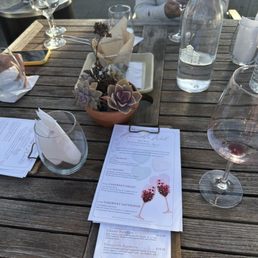 Wine menu in February