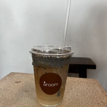 Aroom Coffee - Black sesame latte - Coffee & Tea Near Me - Seattle, Washington Aroom Coffee - Black sesame latte - Coffee & Tea Near Me - Seattle, Washington