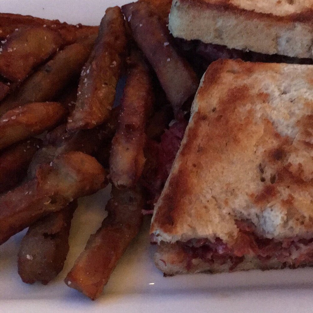 The String Bean - Reuben with eggplant fries - Beer, Wine & Spirits Near Me - Belmont, North Carolina The String Bean - Reuben with eggplant fries - Beer, Wine & Spirits Near Me - Belmont, North Carolina