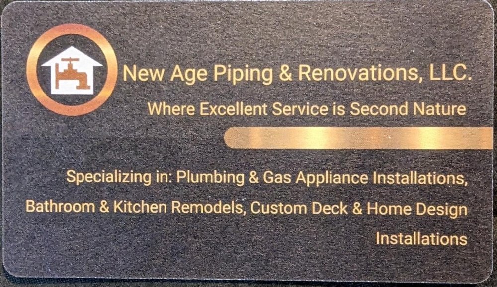 Slide of New Age Piping and Renovations
