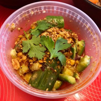 Yu Noodles - A7. Cucumber w. Garlic Sauce - Chinese Near Me - Fairfax, Virginia Yu Noodles - A7. Cucumber w. Garlic Sauce - Chinese Near Me - Fairfax, Virginia