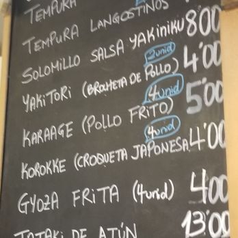 Kenji - Pintxo menu - Sushi Bars Near Me - Donostia / San Sebastián, SS