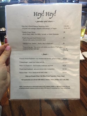 Menu photo 3 Hey Hey Bar & Grill Columbus, OH Menu photo 3 Hey Hey Bar & Grill Columbus, OH
