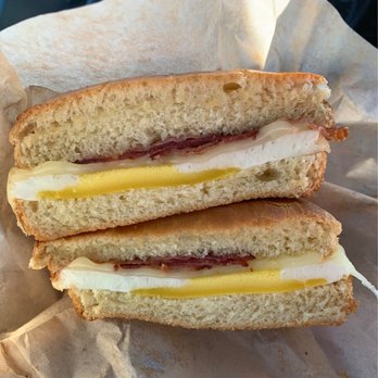 Ruby's Coffeehouse & Eatery - Bacon, Egg & Cheese - Coffee & Tea Near Me - Oak Island, North Carolina