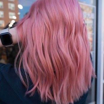 Jeong Chen - Rose gold color - Hair Stylists Near Me - Flushing, New York