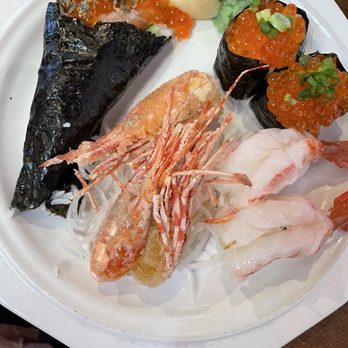 Toro - Amaebi, ikura and the temaki - Sushi Bars Near Me - Carmel, California