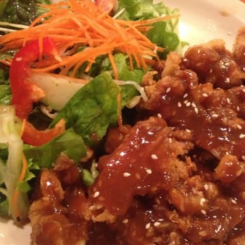 Miyo's Restaurant - Sesame chicken - Izakaya Near Me - Hilo, Hawaii