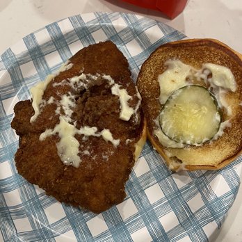 McDonald's - Burnt "New" Crispy Chicken Sandwich Meal - Fast Food Near Me - Queen Creek, Arizona