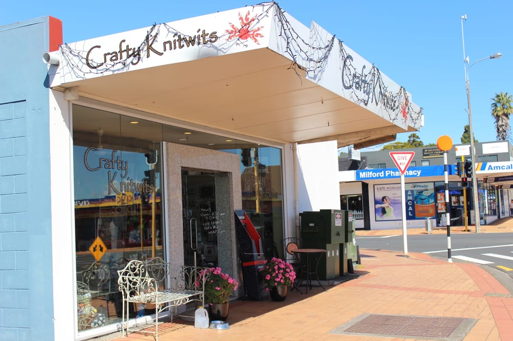 CRAFTY KNITWITS Cnr Milford and Kitchener Rd, Milford, Auckland, New
