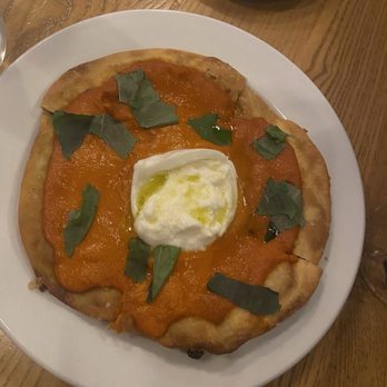 Cunard Tavern - Scallion pancake pizza - American Near Me - Boston, Massachusetts