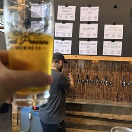 Beer selection and Eric