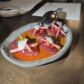Esther's Kitchen - Tuna crudo - Italian Near Me - Las Vegas, Nevada