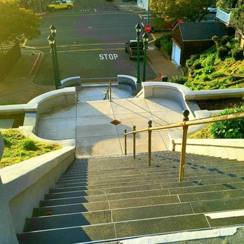 Vallejo Capitol Street Stairs - The view from the top - Landmarks & Historical Buildings Near Me - Vallejo, California