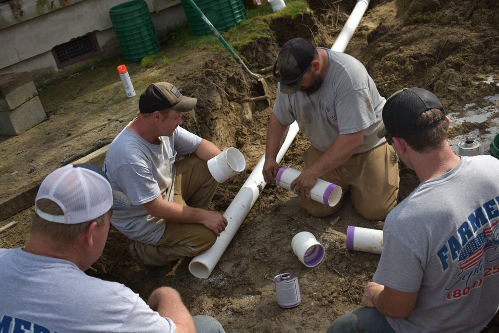 Slide of Farmer's Septic Service