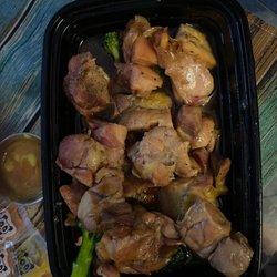 Mandarin Village Chinese Restaurant - Bourbon chicken all cartilage and smells funny