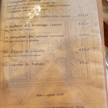 Il Ciottolo - Menù - Italian Near Me - Verona, VR