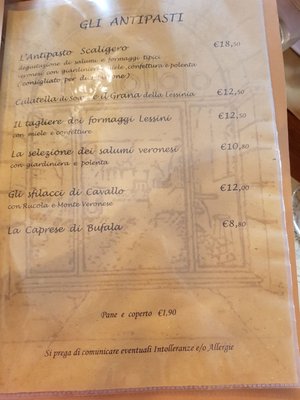 Menu photo 1 Il Ciottolo Verona, VR