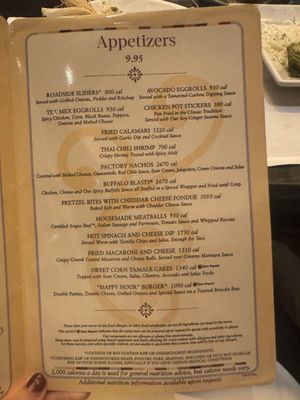 Menu photo 8 The Cheesecake Factory St. Louis, MO Menu photo 8 The Cheesecake Factory St. Louis, MO