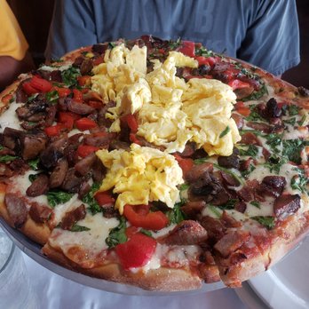 Caffe Luna Rosa - Breakfast pizza - Italian Near Me - Delray Beach, Florida