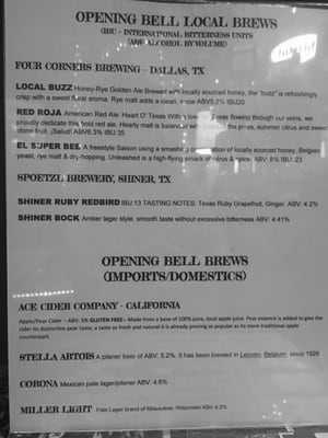 Menu photo 7 Opening Bell Coffee Dallas, TX