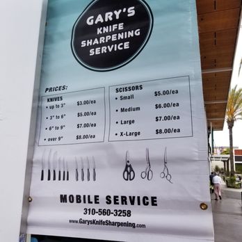 Gary's Knife Sharpening - Knife Sharpening Near Me