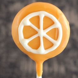 Orangecicle Cake Pop