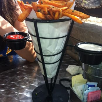 Plate 38 - sweet potato fries tower - New American Near Me - Pasadena, California Plate 38 - sweet potato fries tower - New American Near Me - Pasadena, California