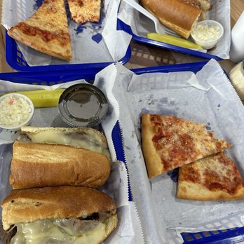 Lighthouse Subs and Pizza - 2 slice deal, French dip sub & meatball sub - Pizza Near Me - Port Richey, Florida