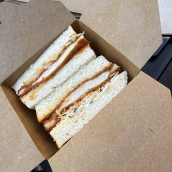 Sandoitchi - SPICY TRUFFLE CHICKEN KATSU SANDO - Japanese Near Me - Dallas, Texas