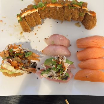 O’A Sushi - Creamy salmon with Nigiri - Sushi Bars Near Me - Reno, Nevada