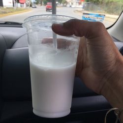 Agua de Crema de Coco - QUE DELICIA!!! The best EVER! La LECHE de coco más exquisita que he probado en mi vida!