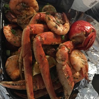 Aunt Irene's Kitchen - This is the large lobster box. Lots of shrimp, crab legs, sausage, corn, potatoes and of course...lobster! All fantastic! - Seafood Near Me - Dallas, Texas Aunt Irene's Kitchen - This is the large lobster box. Lots of shrimp, crab legs, sausage, corn, potatoes and of course...lobster! All fantastic! - Seafood Near Me - Dallas, Texas