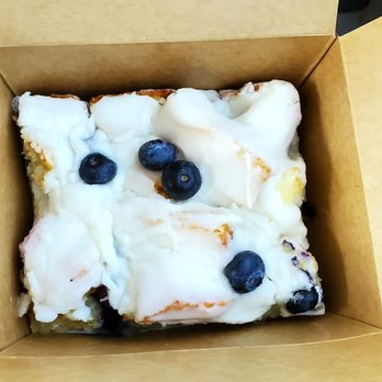 The Crafted Scone - Blueberry pudding scone. Soooo good with blueberries mixed in and fresh blueberries on top. Probably enough for two people to share. - Bakeries Near Me - Murrieta, California The Crafted Scone - Blueberry pudding scone. Soooo good with blueberries mixed in and fresh blueberries on top. Probably enough for two people to share. - Bakeries Near Me - Murrieta, California