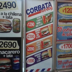 Corbata Hot Dog - Combos de completos y sandwiches
