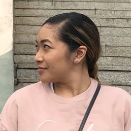 BEFORE - dark spot near the smile line.