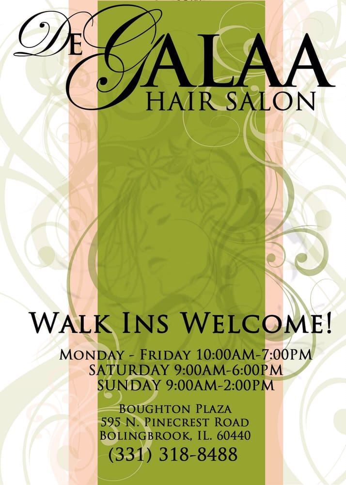DE GALAA HAIR SALON Updated May 2024 595 N Pinecrest Rd