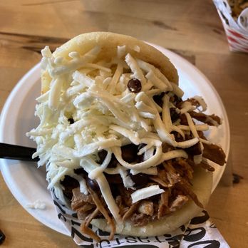 Arepas Burger - Pabellon Arepa - Burgers Near Me - Jackson Heights, New York