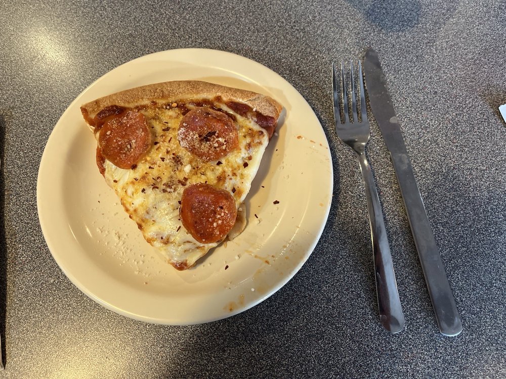 Food from Godfather's Pizza