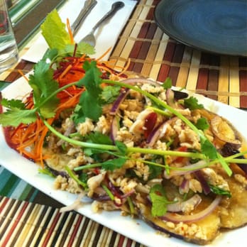 Spice & Dice - Crispy Eggplant Salad - Thai Near Me - Towson, Maryland