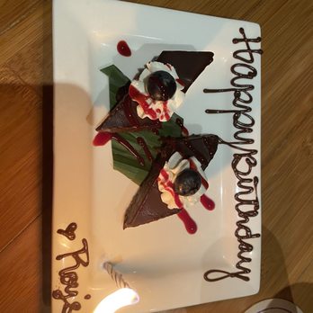Roy's Ko Olina - Birthday Dessert - Asian Fusion Near Me - Kapolei, Hawaii Roy's Ko Olina - Birthday Dessert - Asian Fusion Near Me - Kapolei, Hawaii