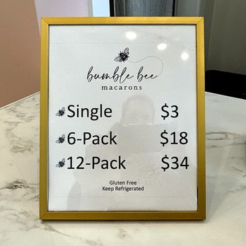 Bumble Bee Macarons - Menu - Macarons Near Me - Leawood, Kansas Bumble Bee Macarons - Menu - Macarons Near Me - Leawood, Kansas
