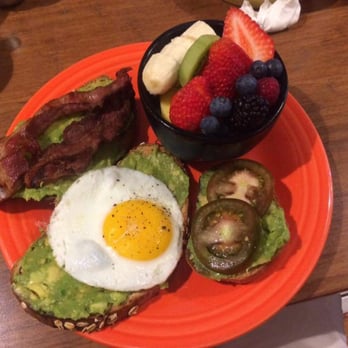 Eight AM - Avocado toast 3-ways - New American Near Me - San Francisco, California Eight AM - Avocado toast 3-ways - New American Near Me - San Francisco, California