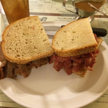 Pastrami N Friends - A half and half. Half extra lean brisket & half extra lean corned beef. The brisket here wins! - Delis Near Me - Commack, New York Pastrami N Friends - A half and half. Half extra lean brisket & half extra lean corned beef. The brisket here wins! - Delis Near Me - Commack, New York