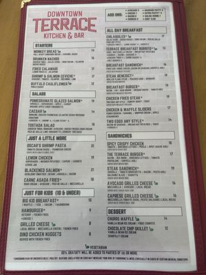 Menu photo 3 Downtown Terrace Las Vegas, NV